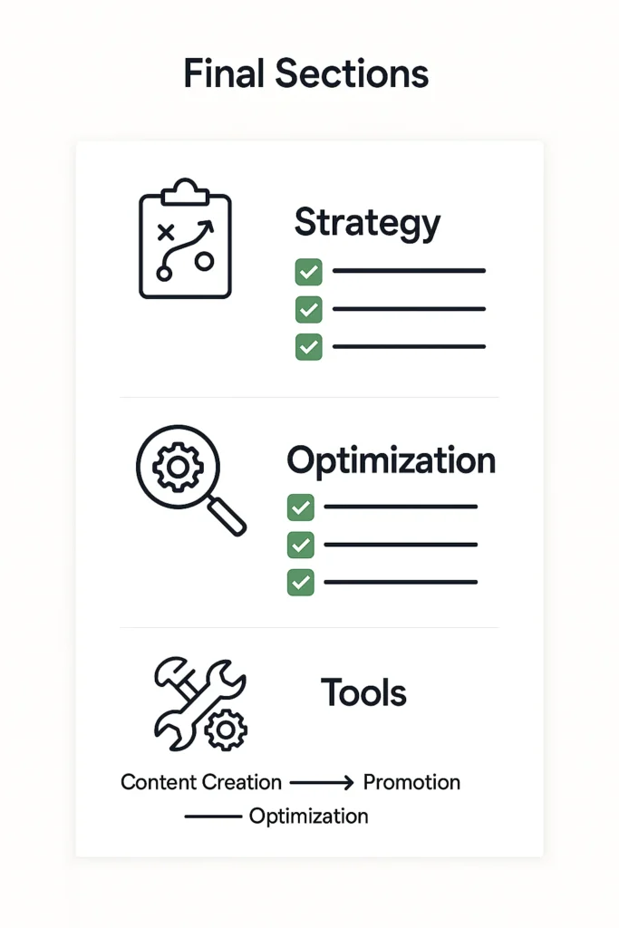 Strategy, Optimization, Tools
