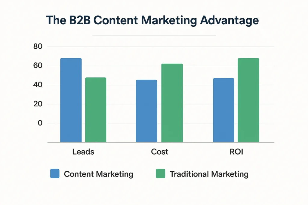 The B2B Content Marketing Advantage
