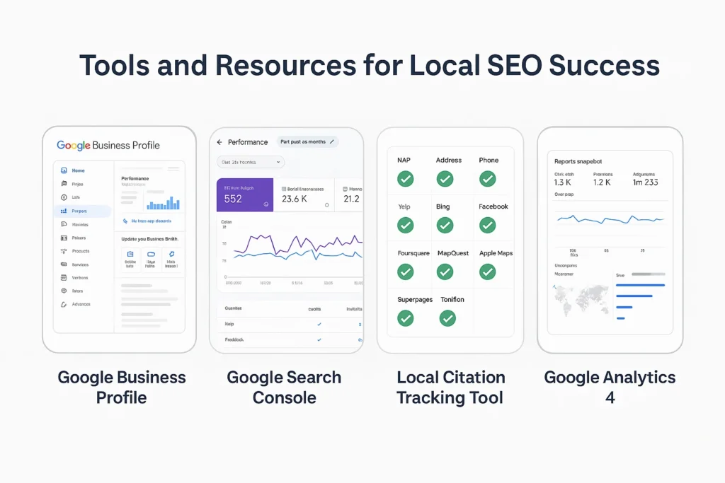 Premium tools and resources for local seo success